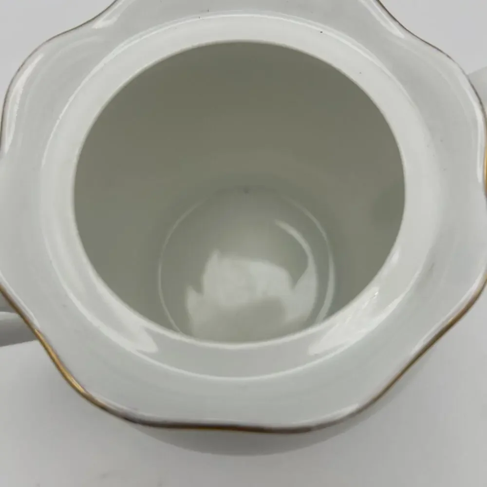 Pirkenhammer Sugar Bowl. From Czechoslovakia. Porcelain.